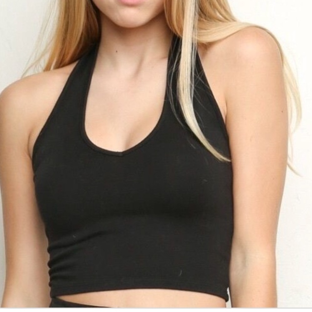 Halter crop top